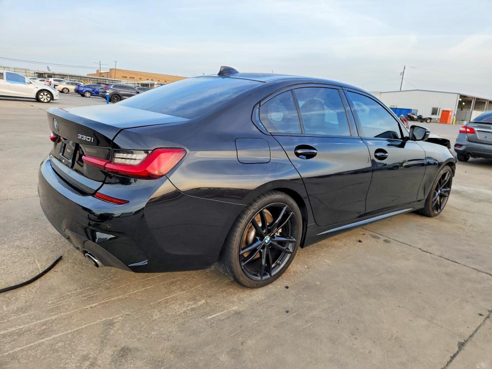 2019 BMW 3er VIN WBA5R1C56KAK06619 COPART salvage auction — FRONT END, Tx - Certificate Of Title, sold $10,600 on 2026-07-02 (photo 3)
