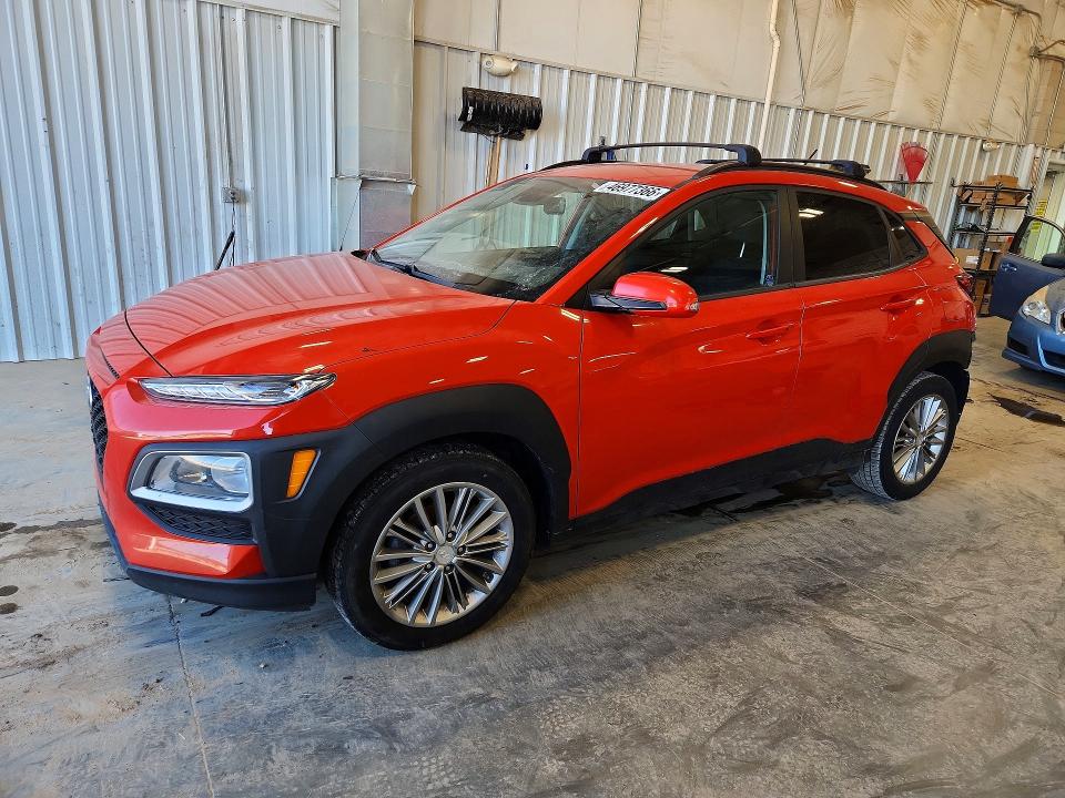 2019 Hyundai Kona VIN KM8K22AA1KU374680 COPART salvage auction — REAR END, Wv - Salvage Certificate, sold $2,000 on 2026-07-07 (photo 1)