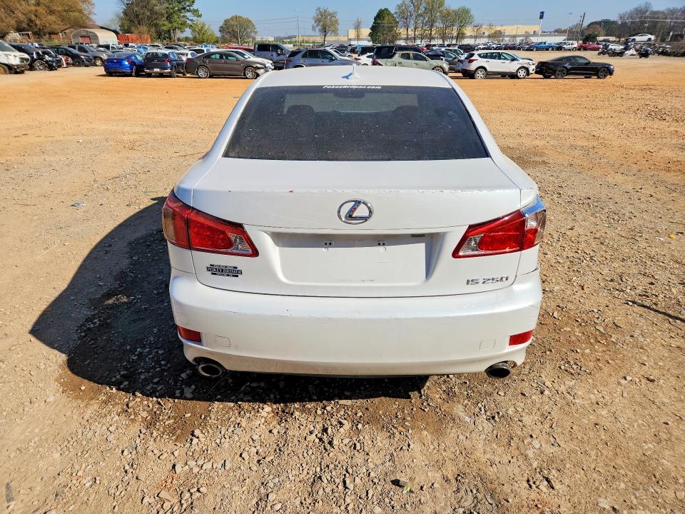 2011 Lexus Is VIN JTHBF5C20B5139857 COPART salvage auction — FRONT END, AL - CERT OF TITLE-SALVAGE TITLE, sold $975 on 2026-07-29 (photo 6)