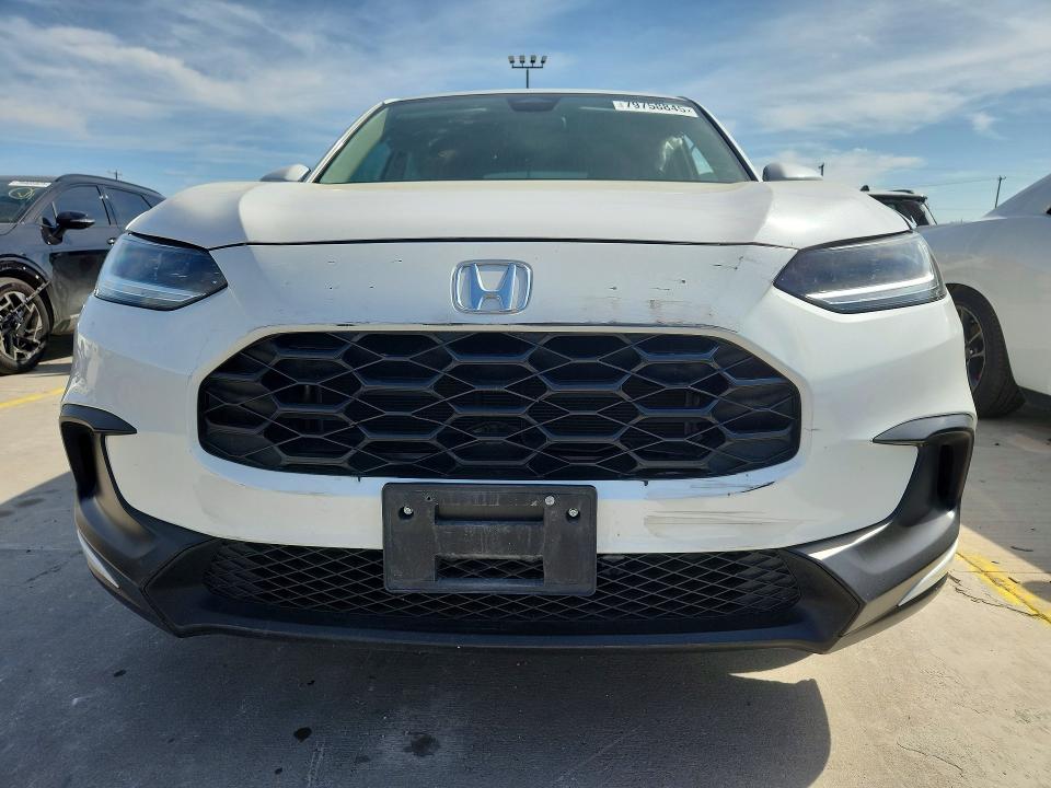 2025 Honda Hr-v VIN 3CZRZ1H34SM742350 COPART salvage auction — SIDE, Tx - Certificate Of Title, sold $6,400 on 2026-07-02 (photo 5)