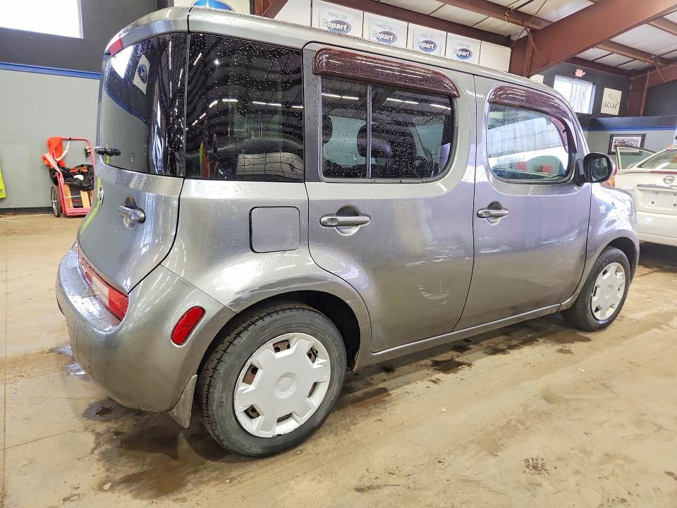 2012 Nissan Cube VIN JN8AZ2KR7CT250814 COPART salvage auction — FRONT END, Ct - Certificate Of Title, sold $1,100 on 2026-07-09 (photo 3)
