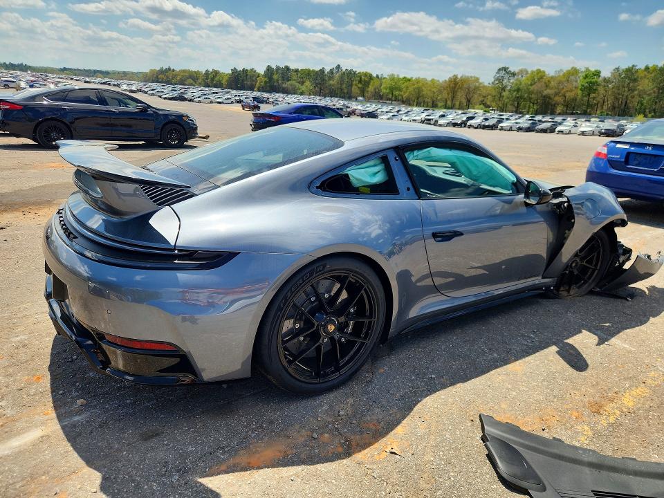 2026 Porsche 911 VIN WP0AB2A96TS226866 COPART salvage auction — FRONT END, AL - CERT OF TITLE-SALVAGE TITLE, sold $76,000 on 2026-08-10 (photo 3)