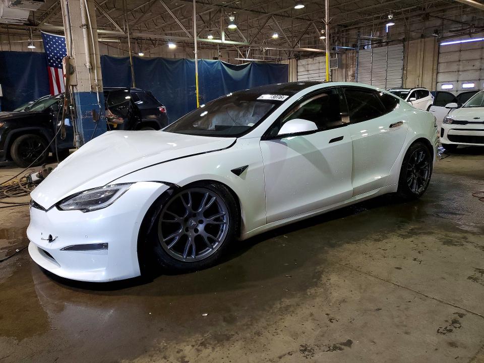 2022 Tesla Model s VIN 5YJSA1E5XNF471601 — COPART salvage auction photo