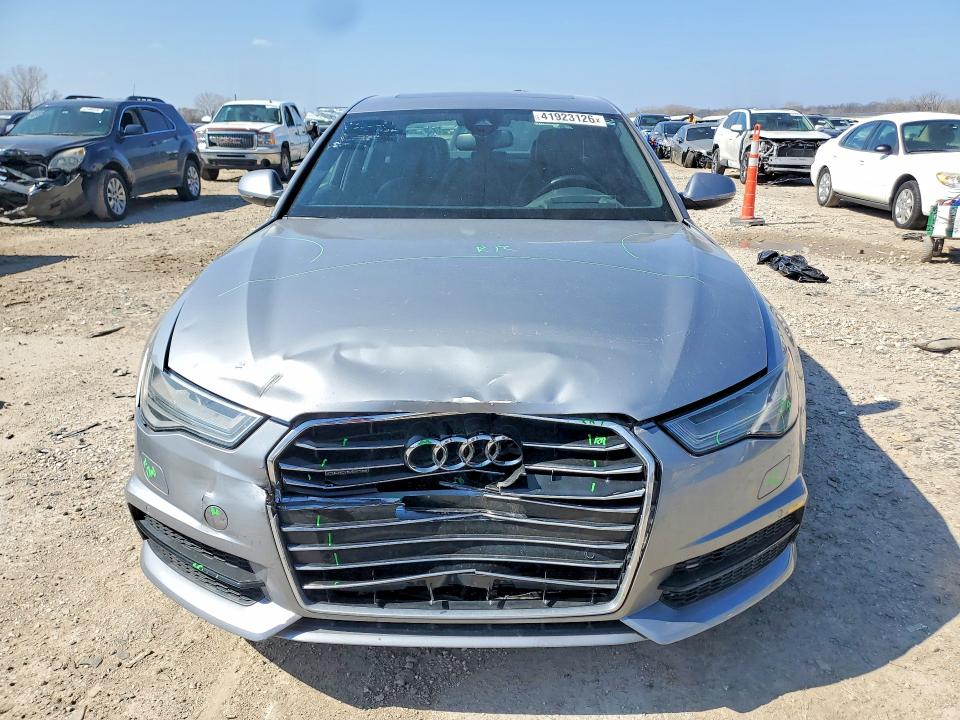 2017 Audi A6 VIN WAUH2AFC5HN117315 COPART salvage auction — FRONT END, Ks - Cert Of Title-Salvage, sold $100 on 2026-07-28 (photo 5)