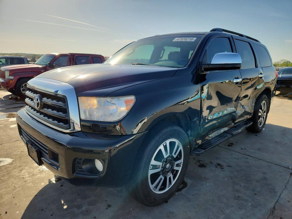 2011 Toyota Sequoia VIN 5TDYY5G16BS035729 COPART salvage auction — SIDE, Tx - Certificate Of Title, sold $5,200 on 2026-07-16 (photo 1)