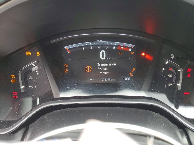 2018 Honda Cr-v VIN 7FARW2H95JE072694 COPART salvage auction — FRONT END, Ma - Cert Of Title-Salvage, sold $5,400 on 2026-07-08 (photo 9)