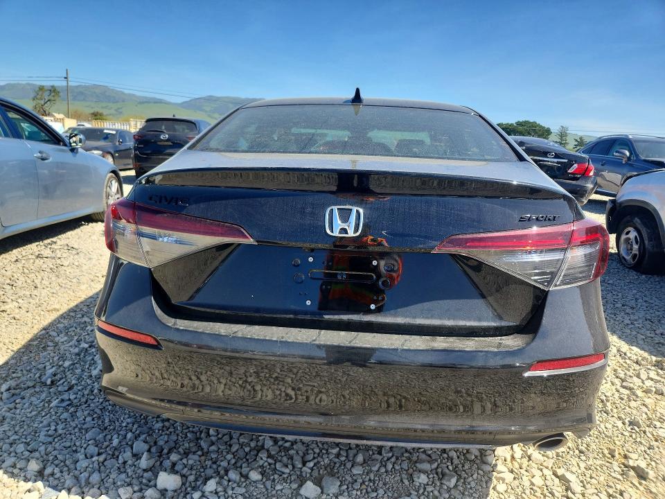 2026 Honda Civic VIN 2HGFE2F57TH534320 COPART salvage auction — FRONT END, Ca - Salvage Certificate, sold $9,900 on 2026-07-02 (photo 6)