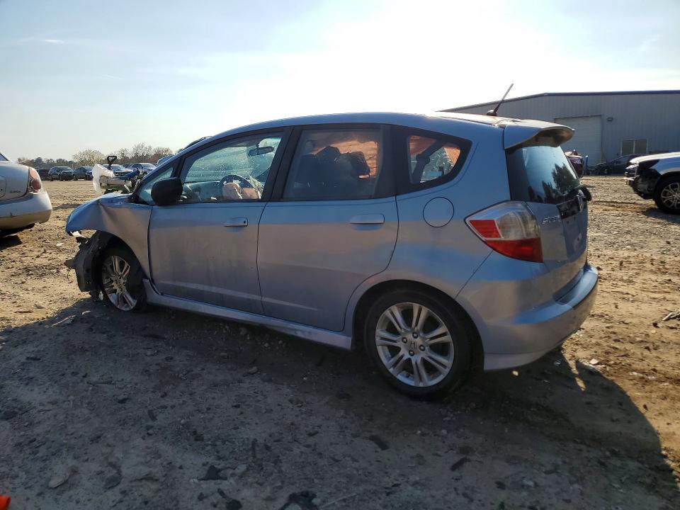 2009 Honda Fit VIN JHMGE884X9C002421 COPART salvage auction — FRONT END, Ga - Bill Of Sale - Parts Only, sold $250 on 2026-07-07 (photo 2)
