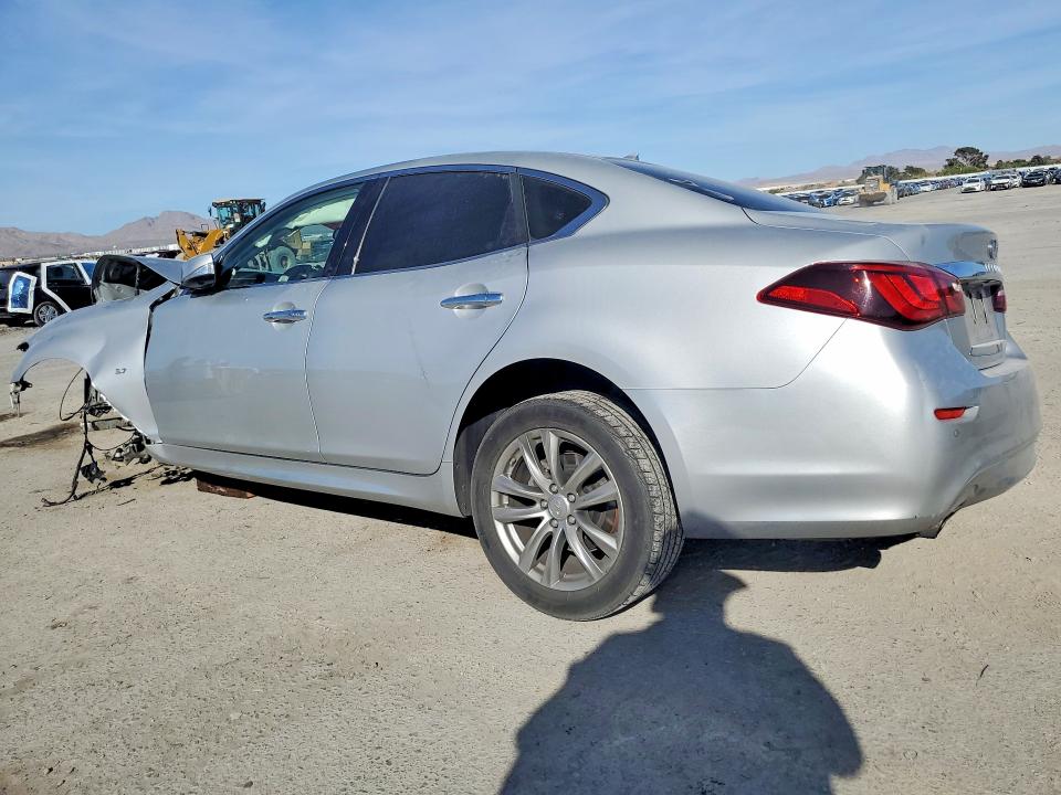 2018 Infiniti Q70 VIN JN1BY1AP8JM180909 COPART salvage auction — FRONT END, Salvage Title, sold $325 on 2026-07-28 (photo 2)