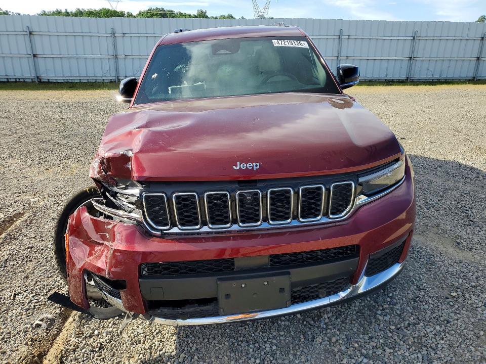 2023 Jeep Cherokee VIN 1C4RJKBG8P8887630 COPART salvage auction — FRONT END, Ca - Salvage Certificate, sold $7,100 on 2026-07-22 (photo 5)