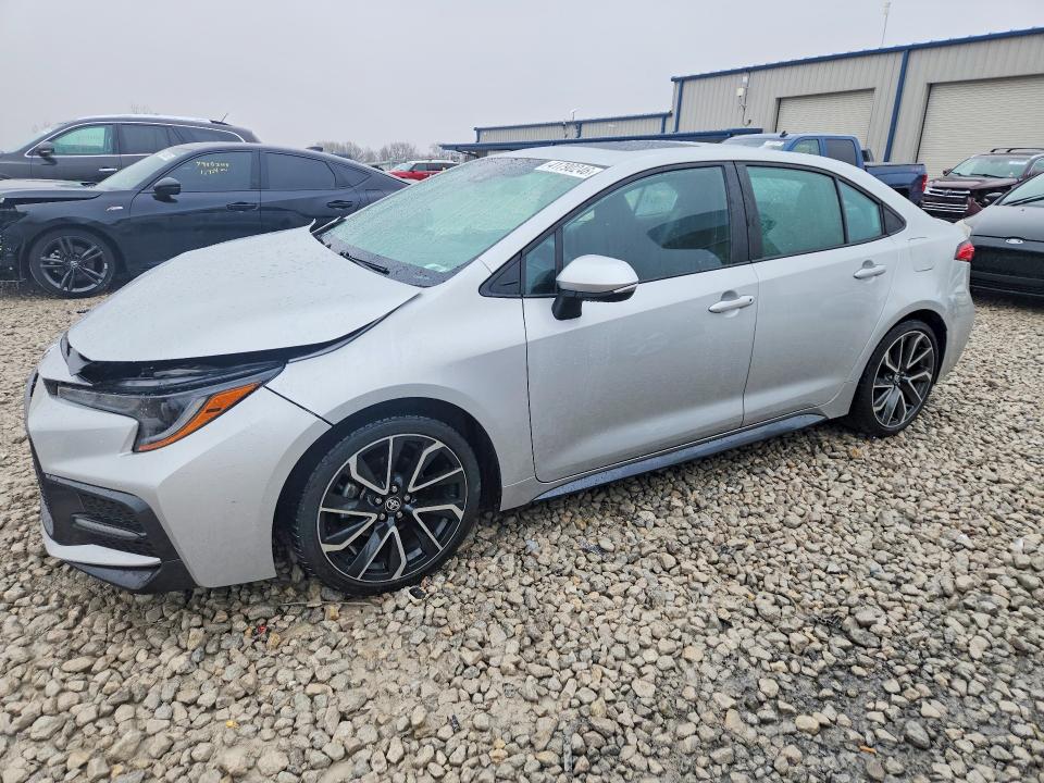 2022 Toyota Corolla VIN 5YFP4MCE4NP137330 COPART salvage auction — FRONT END, Sc - Certificate Of Title, sold $6,000 on 2026-07-02 (photo 1)