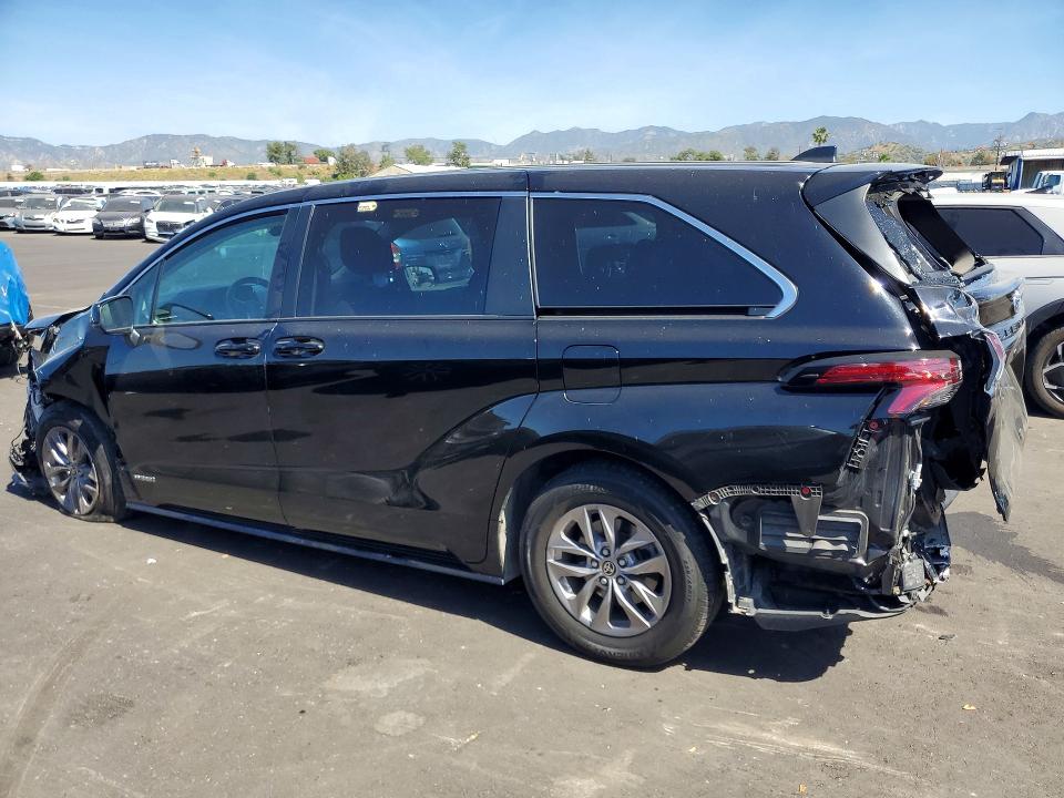 2021 VIN 5TDKRKECXMS048105 COPART salvage auction — REAR END, Nv - Salvage Title, sold $5,400 on 2026-07-08 (photo 2)