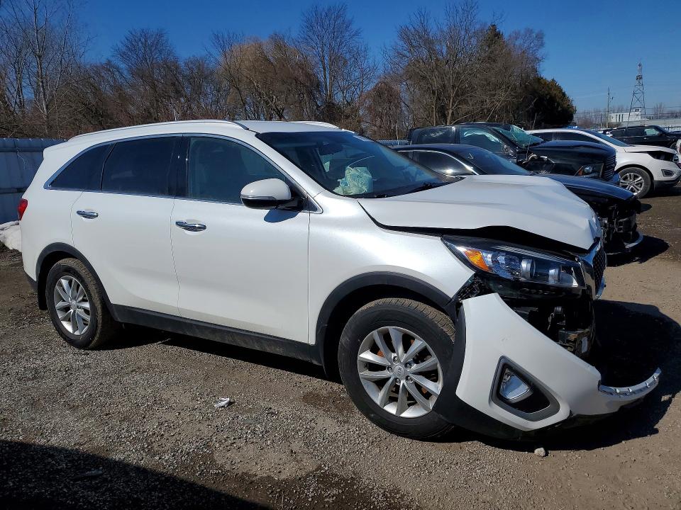 2018 Kia Sorento VIN 5XYPG4A36JG379348 COPART salvage auction — FRONT END, Salvage Title, sold $150 on 2026-07-21 (photo 4)