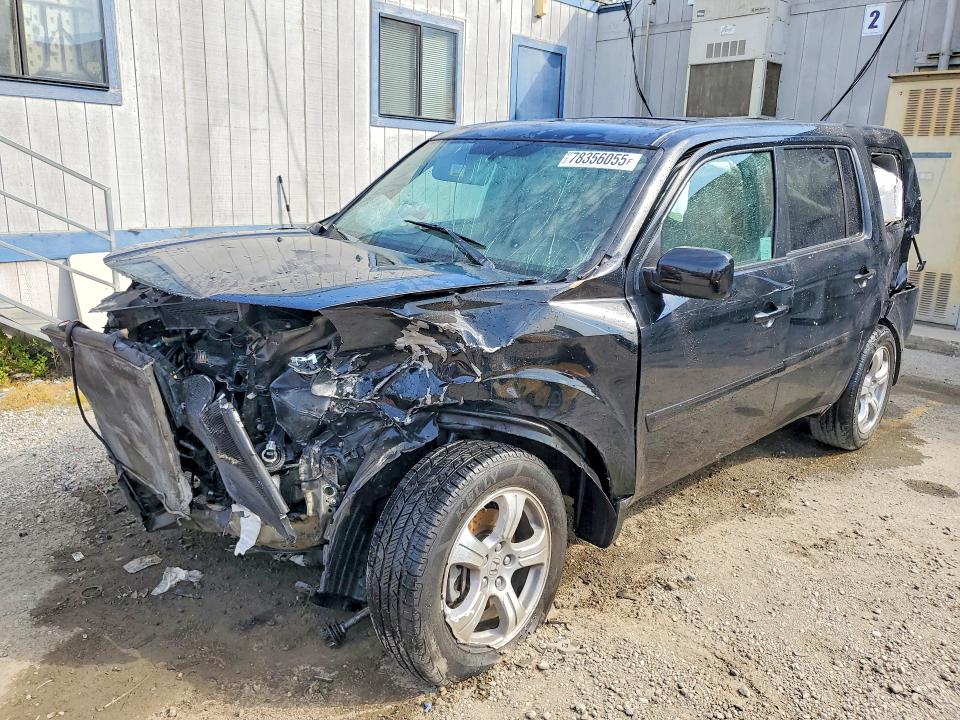 2013 Honda Pilot VIN 5FNYF3H50DB037074 — COPART salvage auction photo