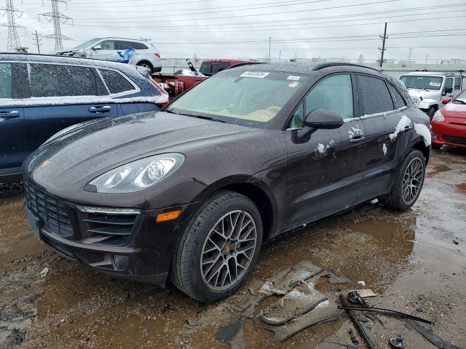2016 Porsche Macan VIN WP1AB2A52GLB56391 — COPART salvage auction photo