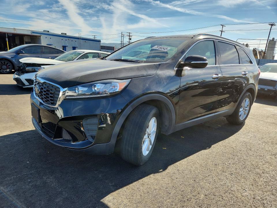 2020 Kia Sorento VIN 5XYPG4A36LG624023 COPART salvage auction — VANDALISM, Ca - Salvage Certificate, sold $5,400 on 2026-07-20 (photo 1)