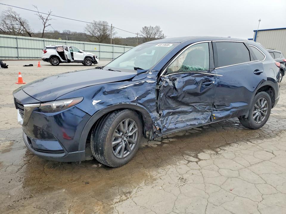 2022 Mazda Cx-9 VIN JM3TCBCYXN0600282 COPART salvage auction — SIDE, Tn - Salvage Certificate, sold $3,150 on 2026-07-27 (photo 1)