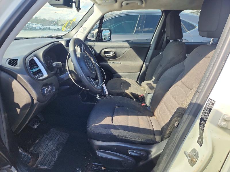 2018 Jeep Renegade VIN ZACCJABB2JPJ36623 COPART salvage auction — FRONT END, Nc - Dealer Only Clean Title, sold $2,500 on 2026-07-08 (photo 7)