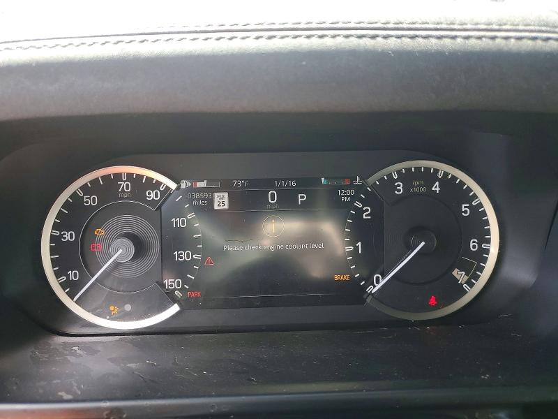 2023 Land rover Defender VIN SALEJ7EX7P2204383 COPART salvage auction — FRONT END, Salvage Title, sold $17,600 on 2026-07-23 (photo 9)