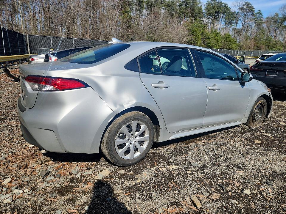 2025 Toyota Corolla VIN 5YFB4MDE8SP331198 COPART salvage auction — FRONT END, Md - Cert Of Salvage > 75% Damage, sold $6,000 on 2026-07-14 (photo 3)