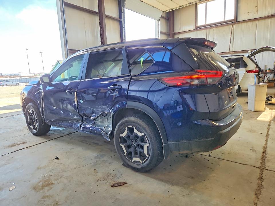 2025 Nissan Rogue VIN JN8BT3BB5SW426349 COPART salvage auction — FRONT END, Ab - Bos - Salvage, sold $7,700 on 2026-07-09 (photo 2)