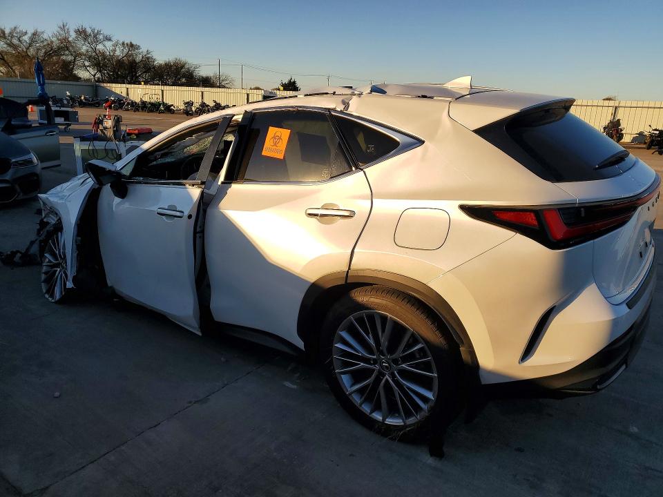 2025 Lexus Nx 350h VIN JTJGKCEZ3S2049909 COPART salvage auction — Front End, TX - SALVAGE VEHICLE TITLE, sold $6,700 on 2026-05-26 (photo 2)