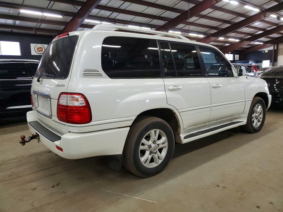 2004 Lexus Lx 470 VIN JTJHT00W343543665 COPART salvage auction — FRONT END, Ct - Certificate Of Title (P), sold $6,000 on 2026-07-27 (photo 3)