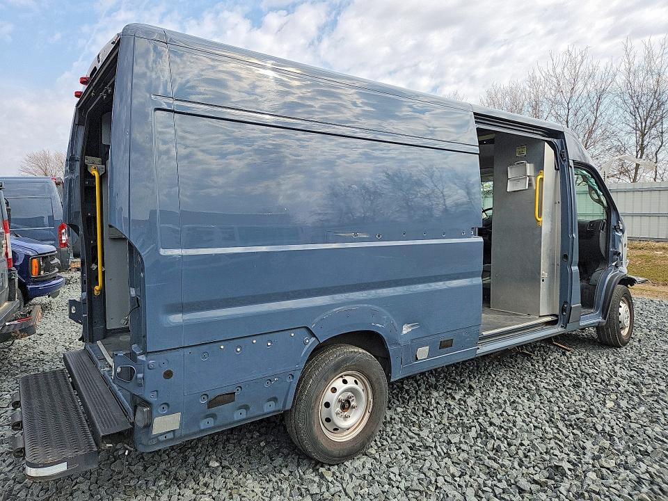 2021 Ram Promaster 3500 VIN 3C6MRVJG0ME544387 COPART salvage auction — ALL OVER, Mi - Scrap Certificate Of Title, sold $575 on 2026-07-08 (photo 3)