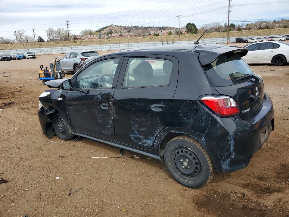 2023 Mitsubishi Mirage VIN ML32AUHJ1PH000596 COPART salvage auction — FRONT END, Id - Salvage Certificate Of Title, sold $1,150 on 2026-07-15 (photo 2)