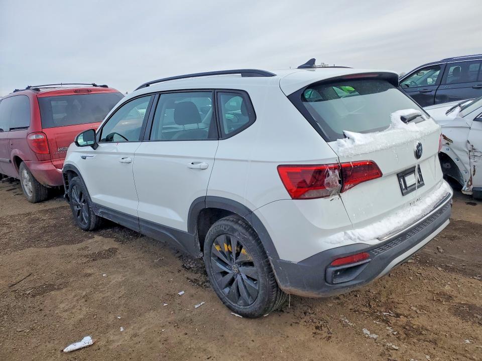 2024 Volkswagen Taos VIN 3VV5X7B23RM120475 COPART salvage auction — FRONT END, Tx - Certificate Of Title, sold $7,100 on 2026-07-28 (photo 2)