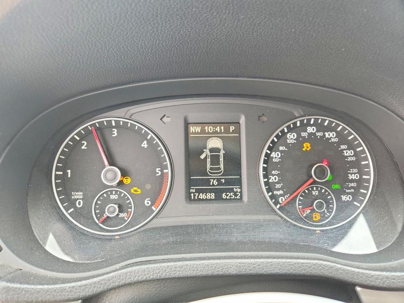 2015 Volkswagen Passat VIN 1VWBV7A32FC089893 COPART salvage auction — FRONT END, Tx - Salvage Vehicle Title, sold $550 on 2026-07-02 (photo 9)