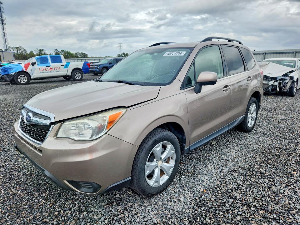 2015 Subaru Forester VIN JF2SJADCXFH460956 COPART salvage auction — NORMAL WEAR, Fl - Certificate Of Title, sold $1,600 on 2026-07-28 (photo 1)