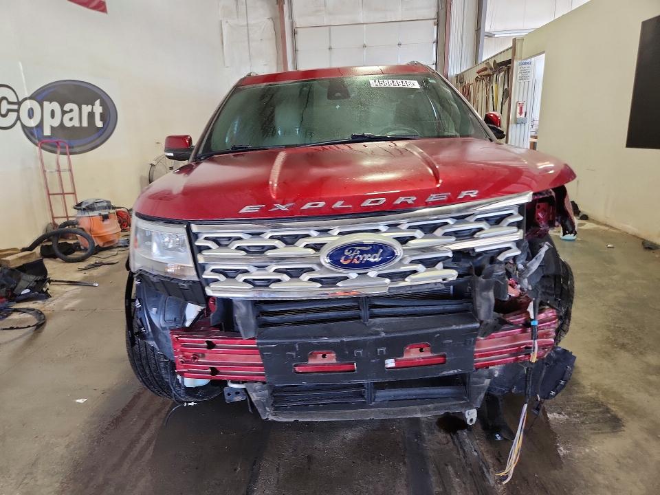 2019 Ford Explorer VIN 1FM5K8F82KGA72335 COPART salvage auction — FRONT END, In - Cert Of Title - Rebuilt Vehicl, sold $1,250 on 2026-07-09 (photo 5)