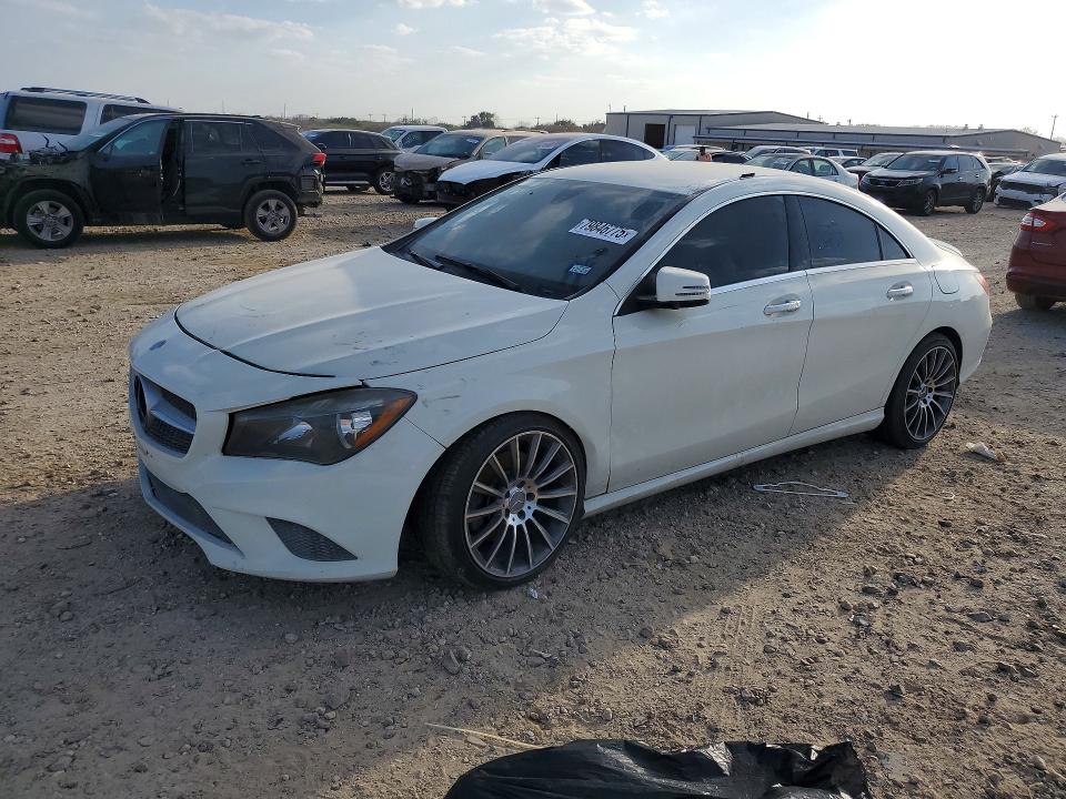 2016 Mercedes-benz Cla-class VIN WDDSJ4GB2GN333131 COPART salvage auction — UNDERCARRIAGE, Tx - Certificate Of Title, sold $3,550 on 2026-07-30 (photo 1)