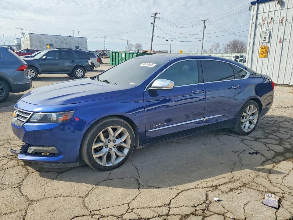 2014 Chevrolet Impala VIN 1G1155S30EU154128 COPART salvage auction — FRONT END, Il - Salvage Certificate, sold $1,550 on 2026-07-02 (photo 1)