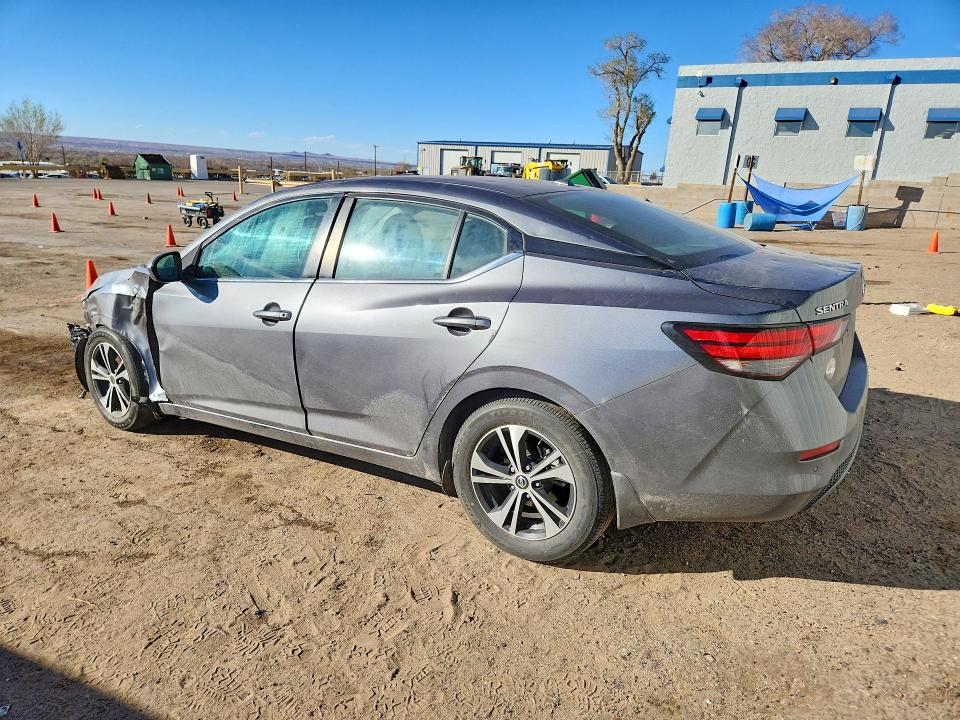 2021 Nissan Sentra VIN 3N1AB8CV3MY233504 COPART salvage auction — FRONT END, Ok - Cert Of Title-Rebuilt (P), sold $1,900 on 2026-07-09 (photo 2)