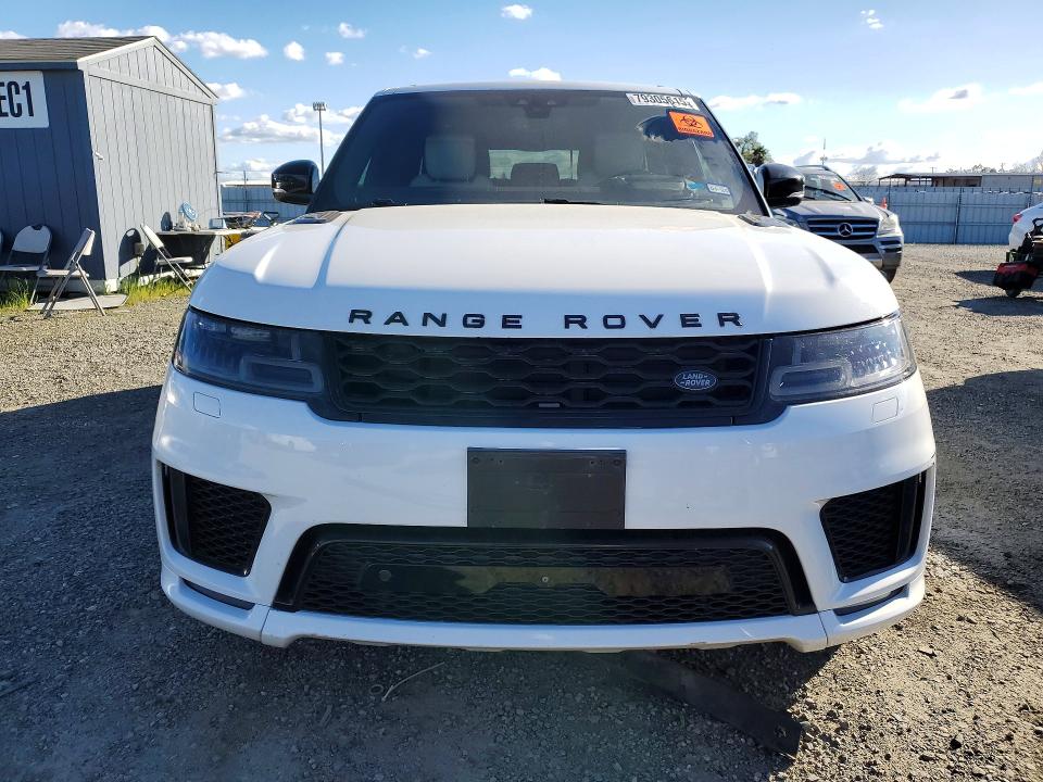 2019 Land rover RANGE ROVER VIN SALWV2SVXKA825582 COPART salvage auction — MINOR DENT/SCRATCHES, Tx - Dis/Dlr/Exp Only Clean Title, sold $14,400 on 2026-07-28 (photo 5)