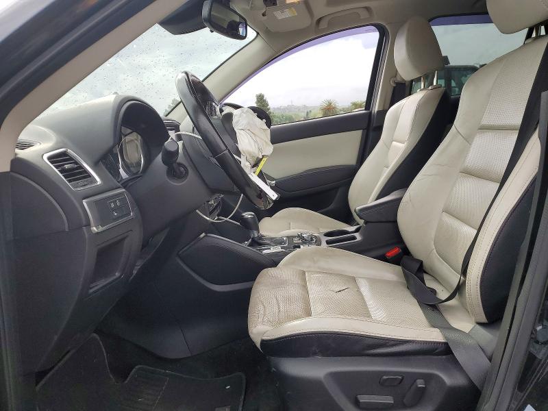 2016 Mazda Cx-5 VIN JM3KE4DY1G0893590 COPART salvage auction — FRONT END, Ca - Salvage Certificate, sold $3,900 on 2026-07-17 (photo 7)
