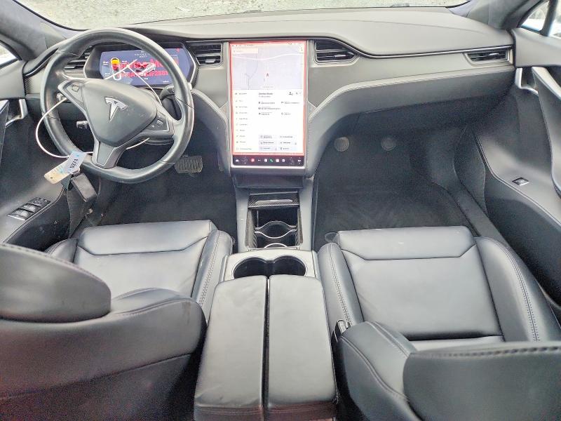 2018 Tesla Model s VIN 5YJSA1E2XJF258115 COPART salvage auction — SIDE, Nj - Cert Of Title-Salvage, sold $10,900 on 2026-07-27 (photo 8)