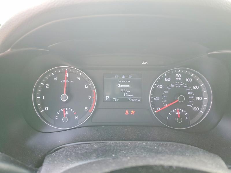 2019 Kia Forte VIN 3KPF24ADXKE008839 COPART salvage auction — FRONT END, Mi - Certificate Of Title, sold $3,850 on 2026-07-02 (photo 9)