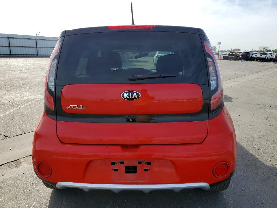 2018 Kia Soul VIN KNDJP3A53J7574399 COPART salvage auction — FRONT END, Ca - Salvage Certificate, sold $3,450 on 2026-07-09 (photo 6)