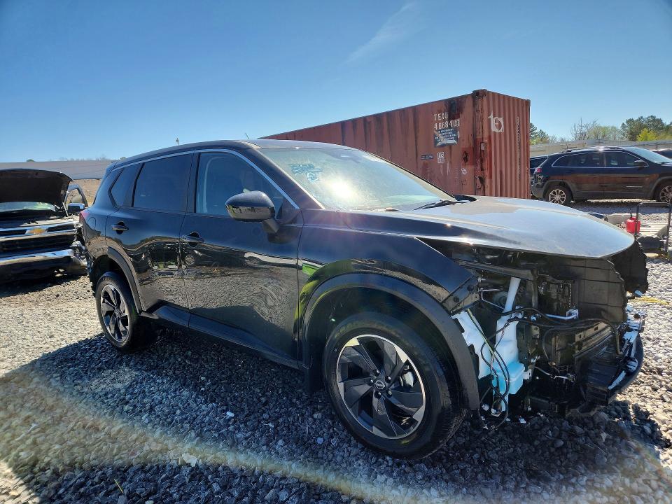 2024 Nissan Rogue VIN JN8BT3BA8RW361854 COPART salvage auction — FRONT END, Al - Cert Of Title-Salvage Title, sold $6,300 on 2026-07-14 (photo 4)