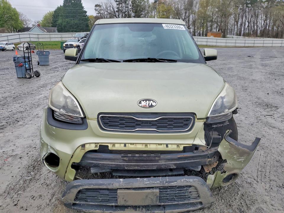 2013 Kia Soul VIN KNDJT2A59D7543765 COPART salvage auction — FRONT END, Nc - Salvage Certificate Of Title, sold $225 on 2026-07-29 (photo 5)