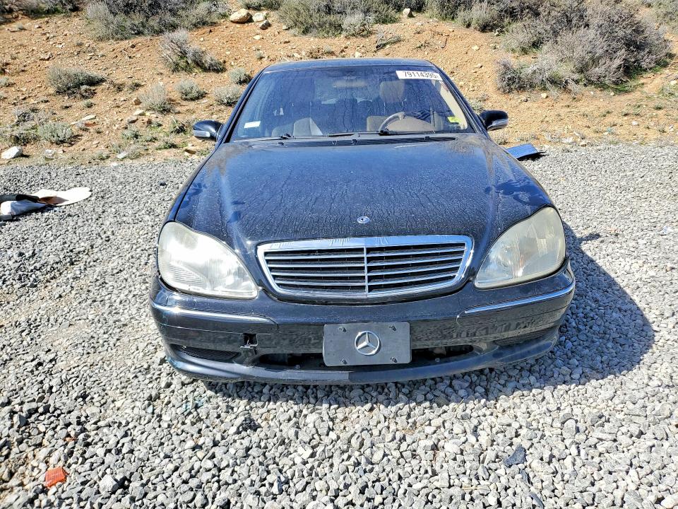 2002 Mercedes-benz S class VIN WDBNG73J02A250526 COPART salvage auction — FRONT END, CA - CERTIFICATE OF TITLE, sold $400 on 2026-07-16 (photo 5)