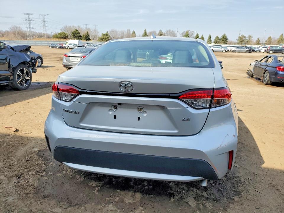 2021 Toyota Corolla VIN 5YFEPMAE9MP219831 COPART salvage auction — REAR END, Fl - Certificate Of Destruction, sold $4,150 on 2026-07-14 (photo 6)