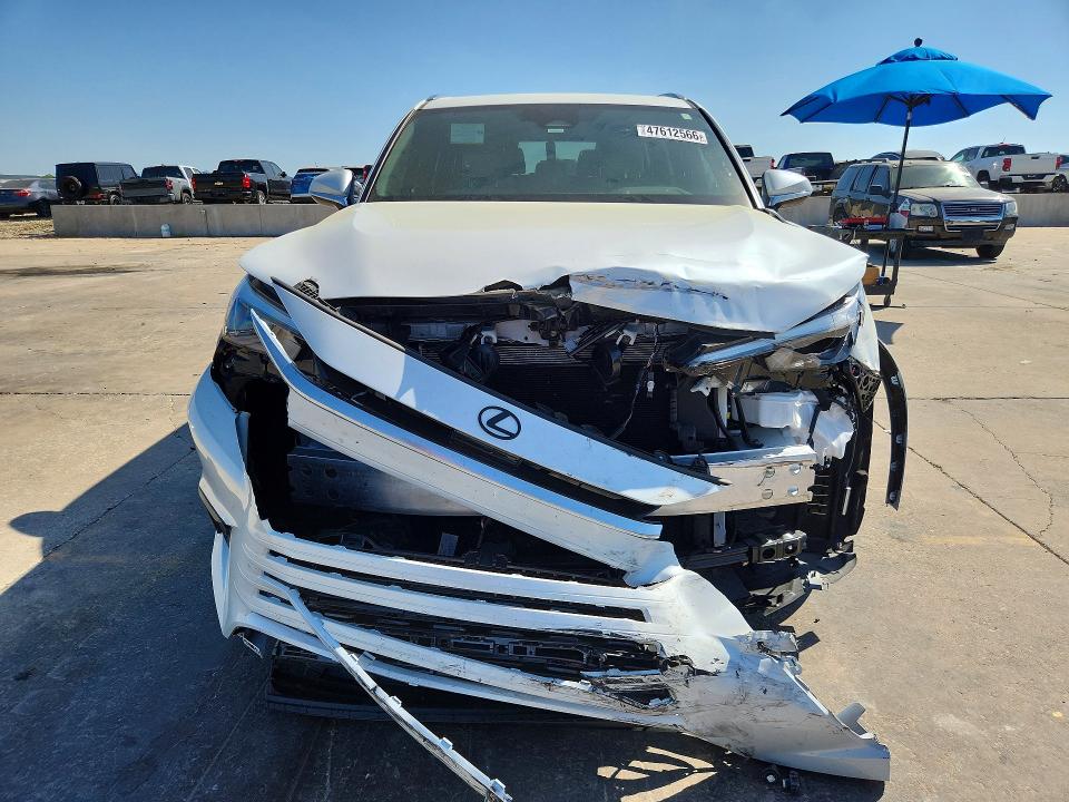 2025 Lexus Tx VIN 5TDAAAB6XSS044581 COPART salvage auction — Front End, TX - SALVAGE VEHICLE TITLE, sold $23,200 on 2026-06-25 (photo 5)