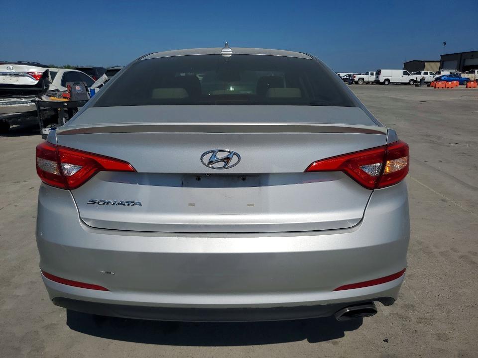 2016 Hyundai Sonata VIN 5NPE24AF2GH265493 COPART salvage auction — SIDE, Tx - Salvage Vehicle Title, sold $1,950 on 2026-07-09 (photo 6)