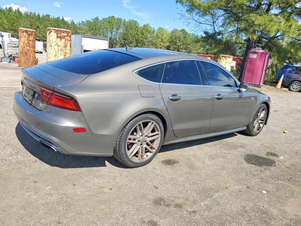 2016 Audi A7 VIN WAUWGAFC5GN096229 COPART salvage auction — WATER/FLOOD, Sc - Cert Of Title-Salvage Water, sold $4,150 on 2026-07-06 (photo 3)