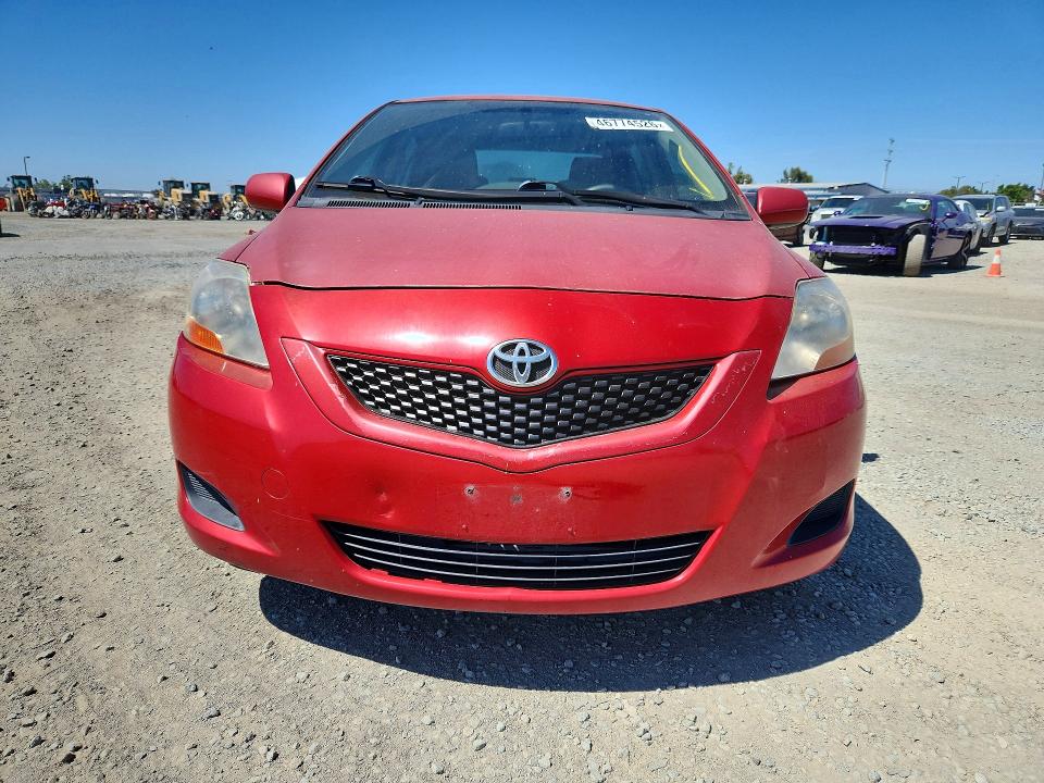 2009 Toyota Yaris VIN JTDBT903694046372 COPART salvage auction — REAR END, Ca - App For Dup Salvage Or Ac, sold $1,050 on 2026-07-02 (photo 5)