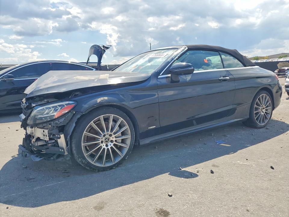 2019 Mercedes-benz C-klasse VIN WDDWK8DB8KF781838 COPART salvage auction — FRONT END, Fl - Certificate Of Title, sold $6,800 on 2026-07-30 (photo 1)